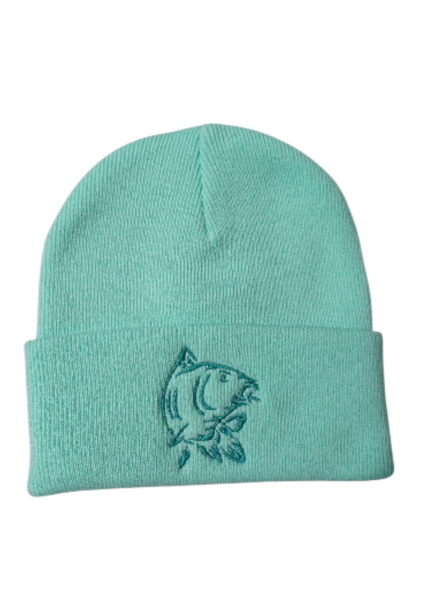 Bonnet avec broderie ton sur ton