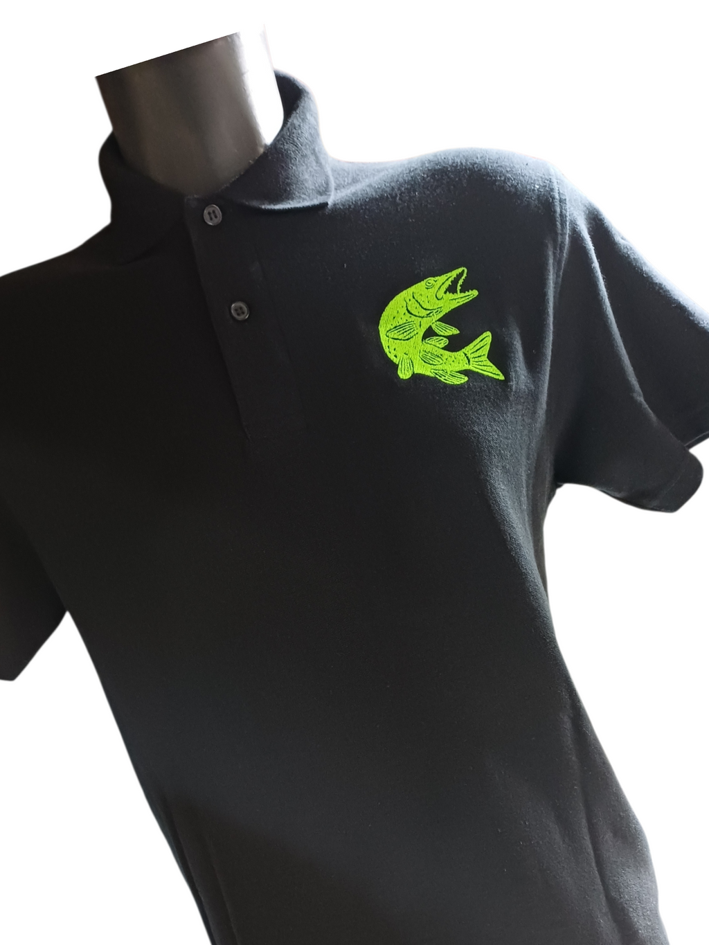 Polo brodé brochet Taille sur demande