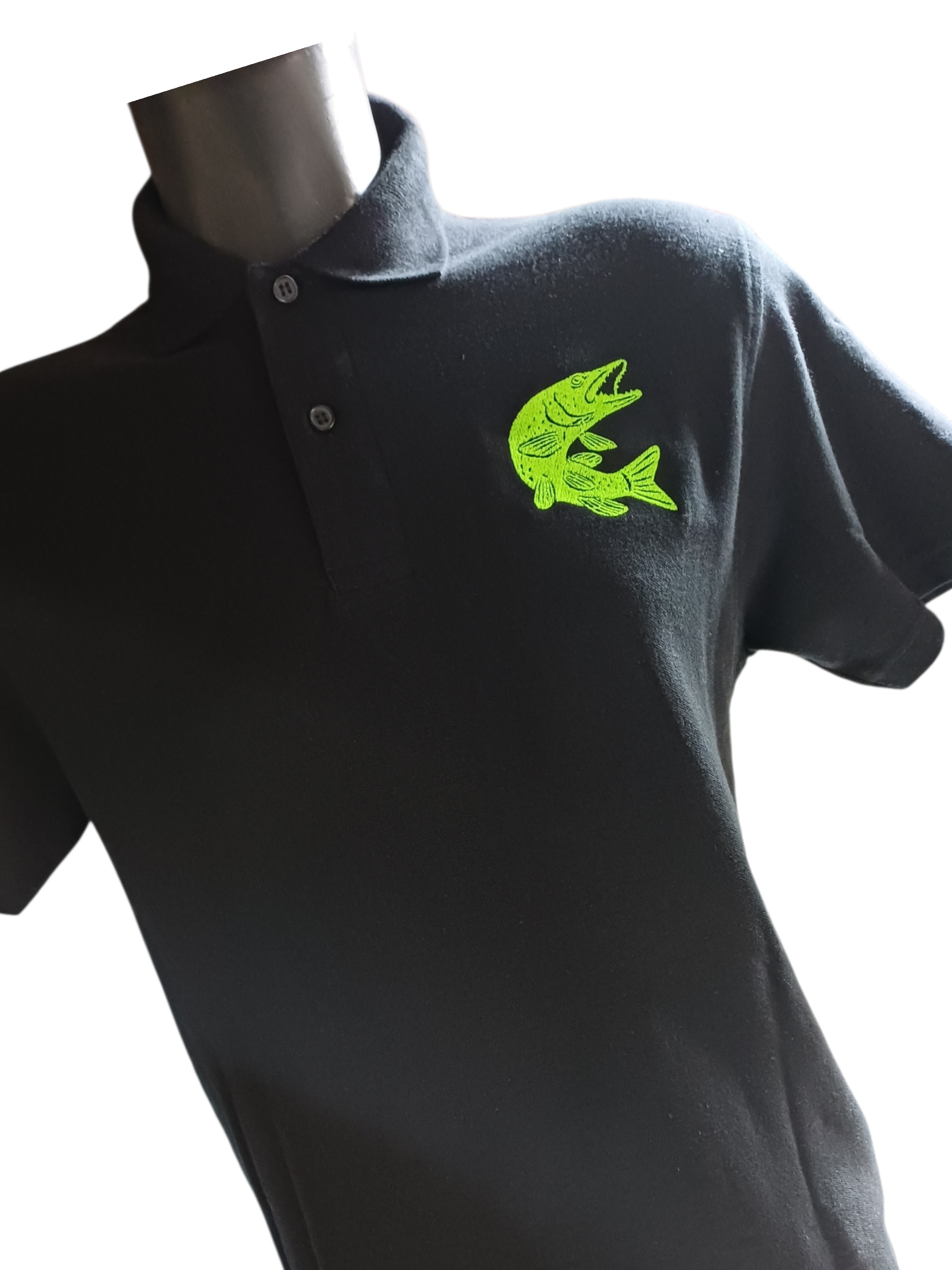 Polo brodé brochet Taille sur demande