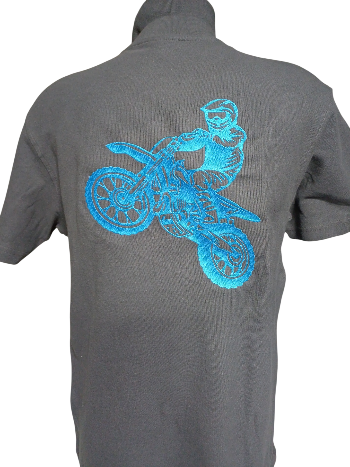 Polo brodé  cross. Taille sur demande