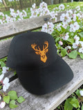 Casquette Noir Cerf